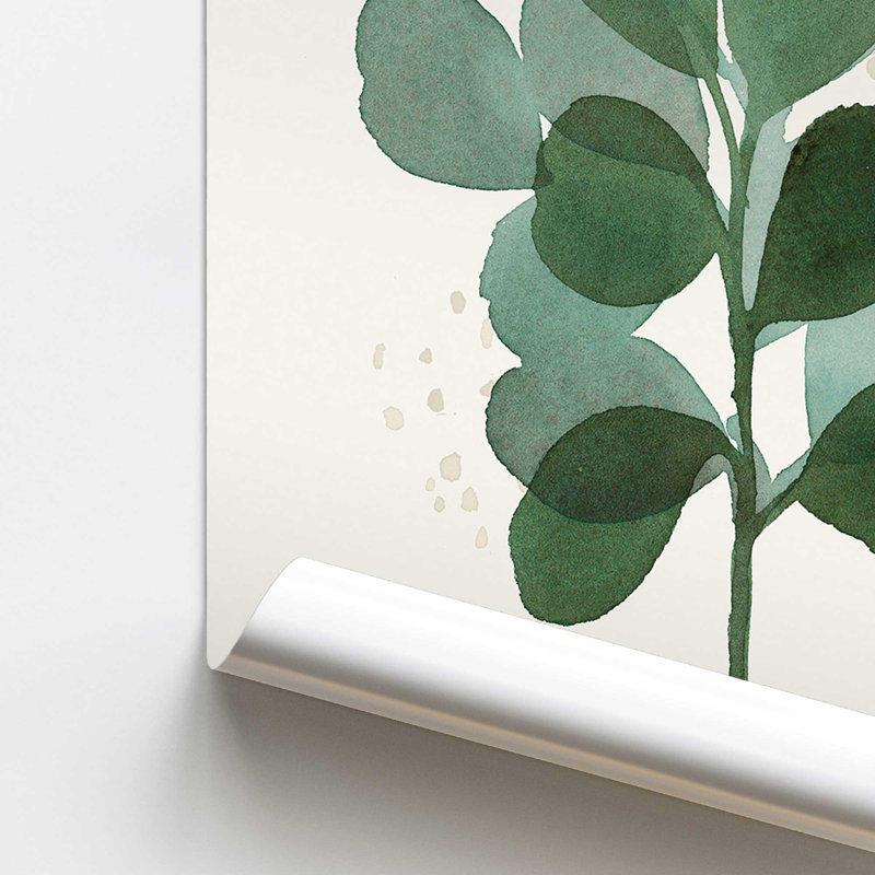 «Green Leaf Impressions I Print», H 36 po x l 24 po, Impression sans cadre