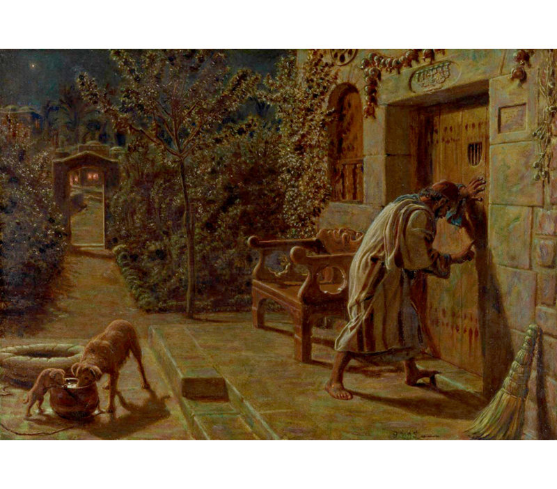 The Importunate Neighbour, 13'' H x 18'' W