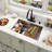 Casainc 30" L x 19" W Drop-in Stainless Steel Kitchen Sink with Faucet Included-109012388