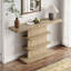 Console 63 po, rangement rétro à 2 niveaux pour salon - naturel-129912094-129912096-129912099