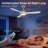 52" High-Airflow Ceiling Fan with Light - Quiet & Reversible DC Motor, 6-Speed 6500CFM Remote Control 3CCT Memory LED ﻿-606956024-606956029