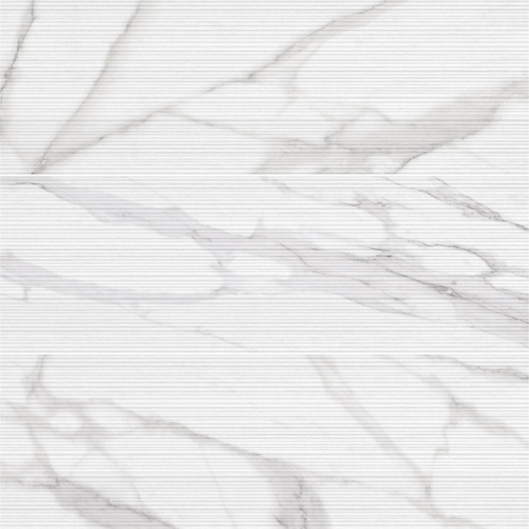 Roma 3D Textured Statuario Look Wall Tile