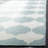 Rodgers Hand Woven Flat Weave Banana Silk/Wool/Cotton Geometric Rug in Ivory/Light Blue-1771778358