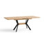 Mckayla Extendable Metal Base Dining Table-2125804282