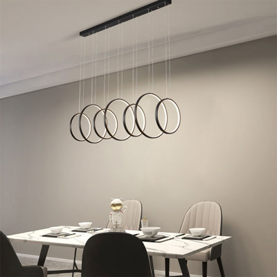7 - Light Unique Geometric Chandelier
