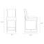 Tabouret de comptoir rembourré en cuir Element-1840703719-1832167614