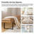 Anahli 52.5'' Wide Channel Tufted Design Vegan Leather Bench-49797038