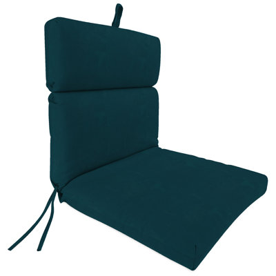 22" x 44" Outdoor Chair Cushion with Ties and Loop by Winston Porter