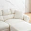 Canapé en velours avec repose-pieds Avrilynn-313538137