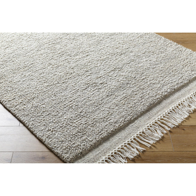 Mabel Hand Tufted Wool Area Rug, Rectangle 8' x 10'