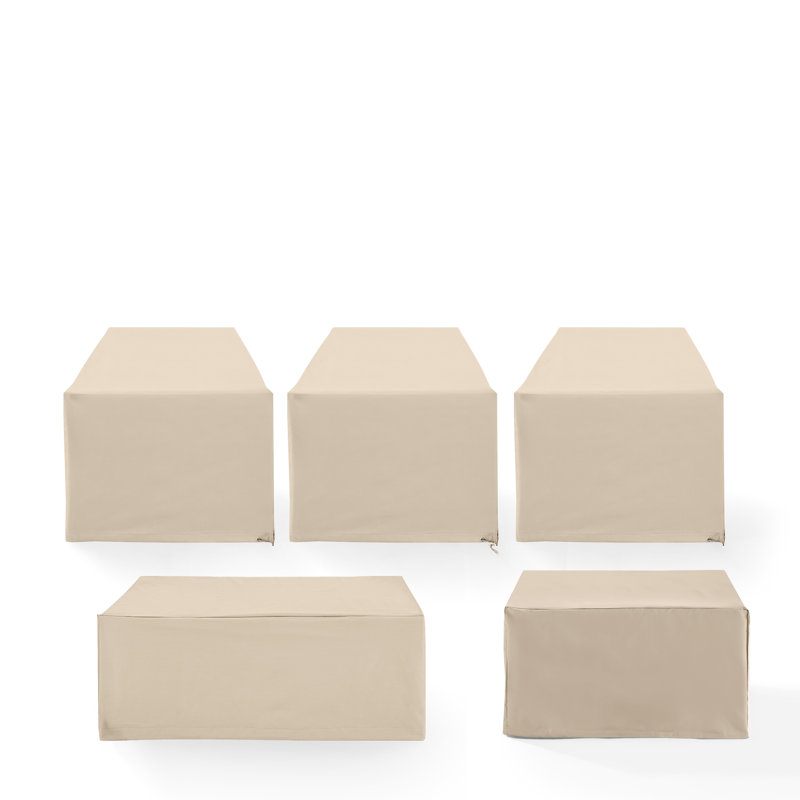 Furniture Covers Outdoor Conversation Set Cover, Tan