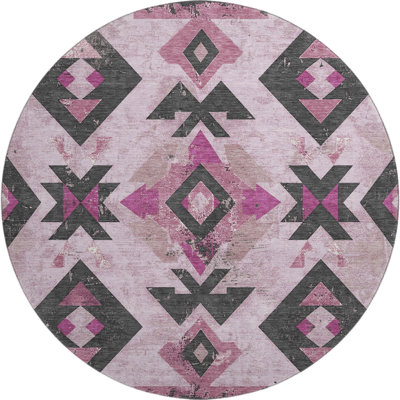Premium Machine Washable Fairwood AMF1882 Aztec Rug