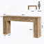 Console de style artistique, canapé, table d'appoint