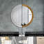 Huldar Glass Flat Wall Mirror