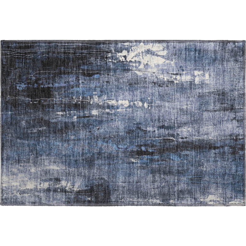 Premium Machine Washable Strinko AMF1683 Modern Rug, Rectangle 1'8" x 2'6"