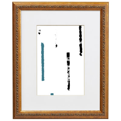 Witsham Wood Embossed Picture Frame with Mat