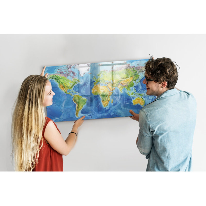 Magnetic Glass Dry Erase Board