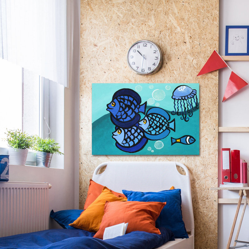 Canvas Art - Wrapped Canvas Painting, 51cm H x 76cm W