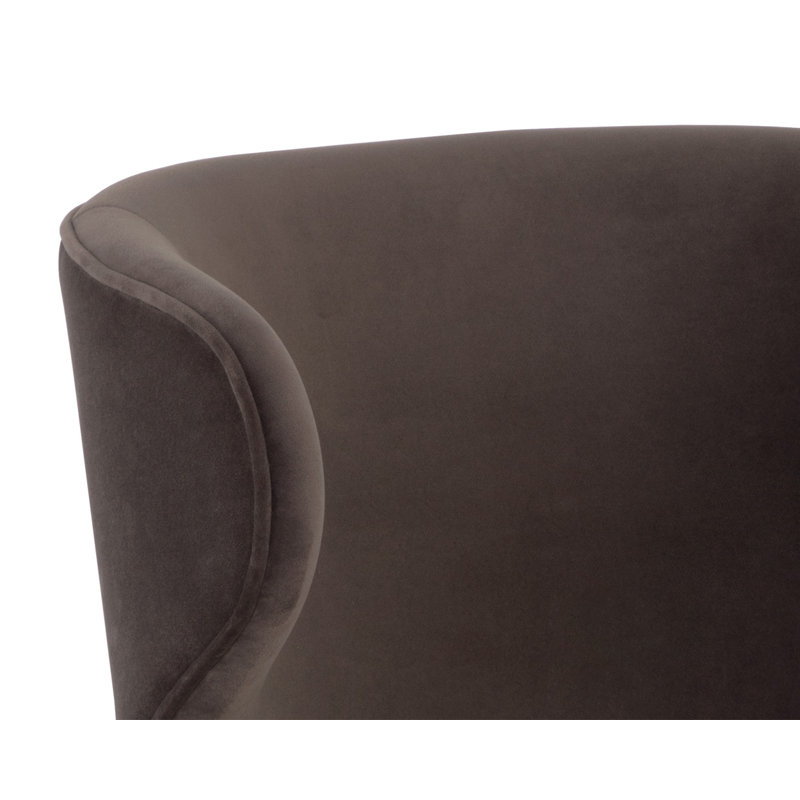 Simone Upholstered Dining Chair, Gray