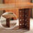 Brown Rectangular Solid Wood Dining Table-59704199