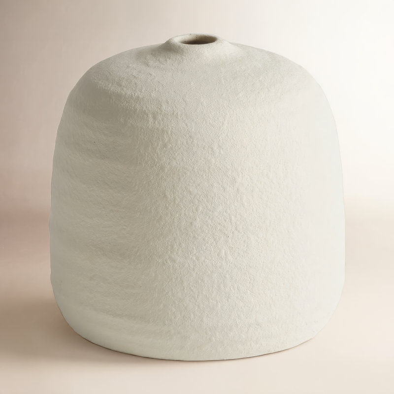 Lemore Handmade Terracotta Table Vase, 6" H x 5.75" W x 5.75" D