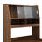 Madalone 2-in-1 Buffet Hutch with Folding Table & Glass Doors