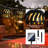 204'' Solar LED String Lights