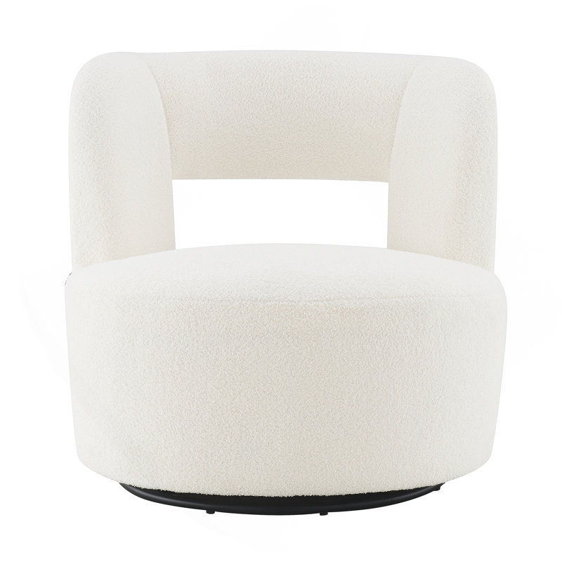 Fauteuil confortable en polyester pour diverses pièces, rehaussant le style intérieur