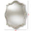 Miroir mural Solstice, finition argent antique, H 37,74 po x l 28,83 po x P 1,06 po