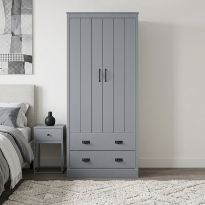 Bristol 2 Door 2 Drawer Wardrobe