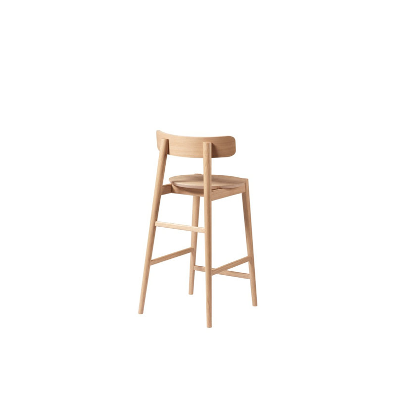 J185 Solid Wood Stool