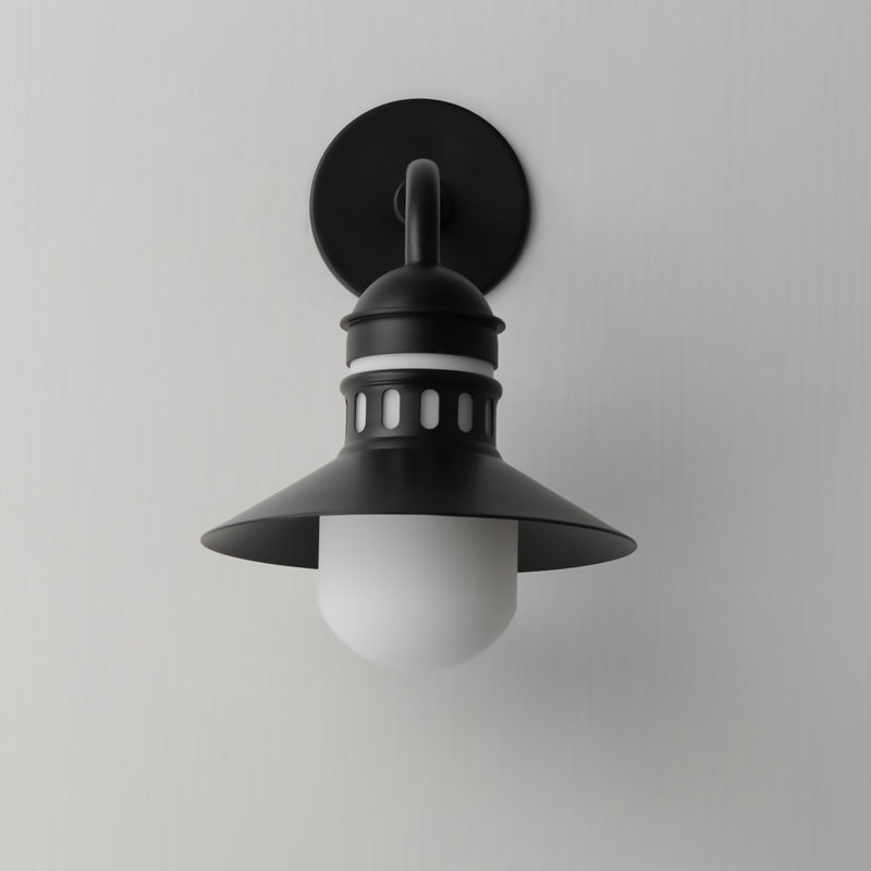 Wall Light, Black, 14.5" H x 9.75' W x 11.25" D