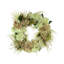 23" Spring Wreath with Hydrangeas, Pampas and Astilbe