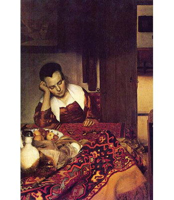Johannes Vermeer - Unframed Print