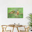 Nurturing Hummingbirds Abstract Hummingbird Bird Forest Landscape Wall Art Print-1635179212