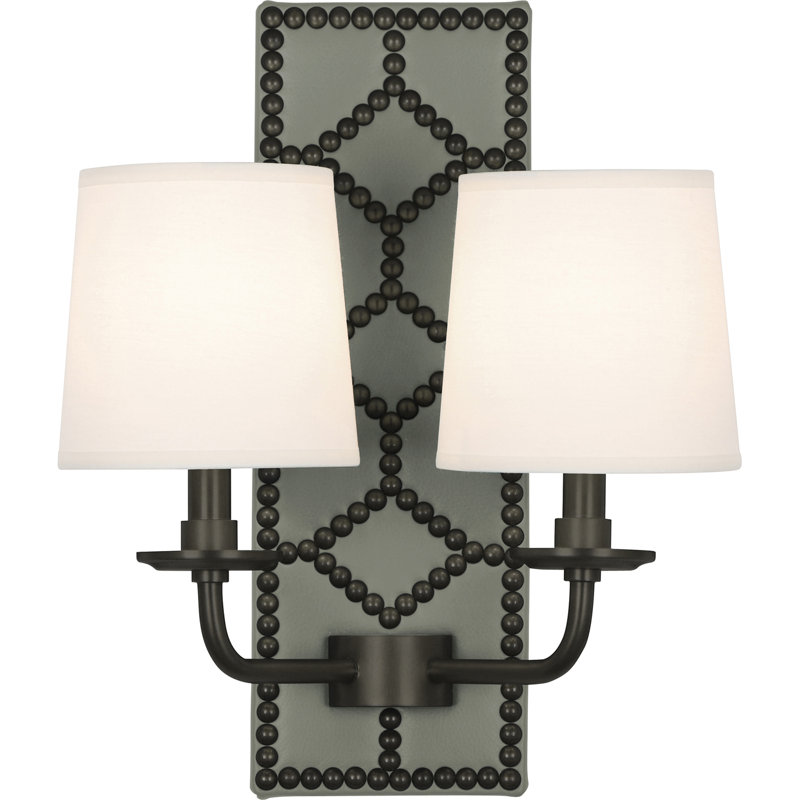Lightfoot 2 - Light Armed Sconce, Gray/Bronze