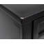 Bureau en L Abby moderne et retour - noir