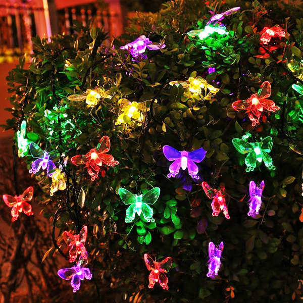 Blumenkranz mit LED Augen, Halloween Deko
