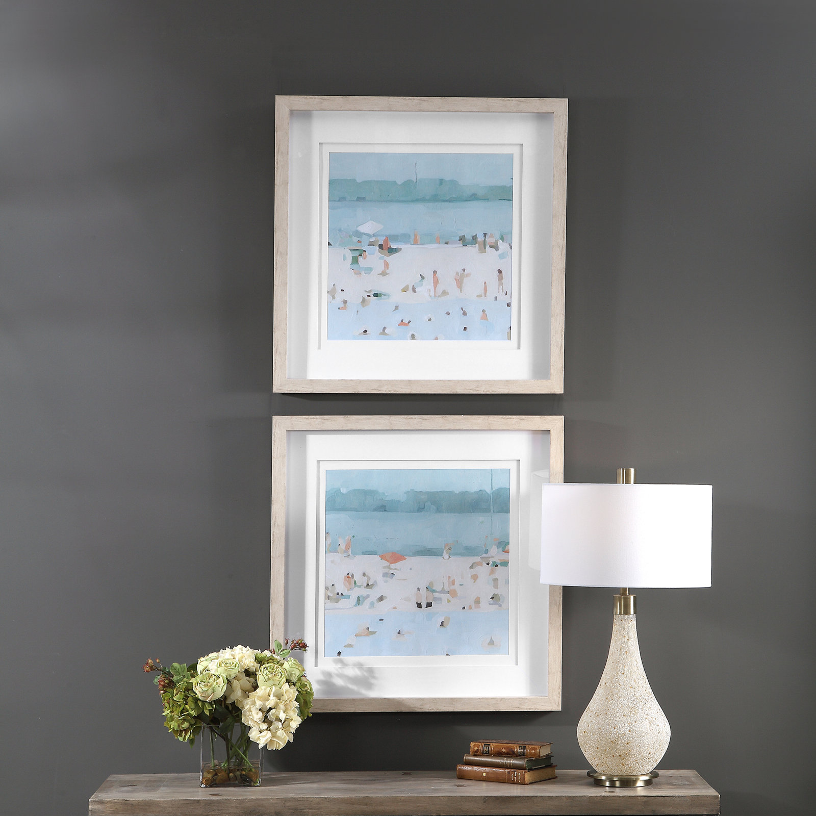 Sea Glass Sandbar by Grace Feyock
