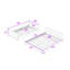 Lit plateforme tapissier Kayelee-243799178