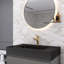Ensemble de meuble-lavabo simple 30 po avec surface solide Lillyanah-583495538-583495539