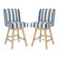 Tabouret de comptoir pivotant rembourré Kamiyla-1711792193