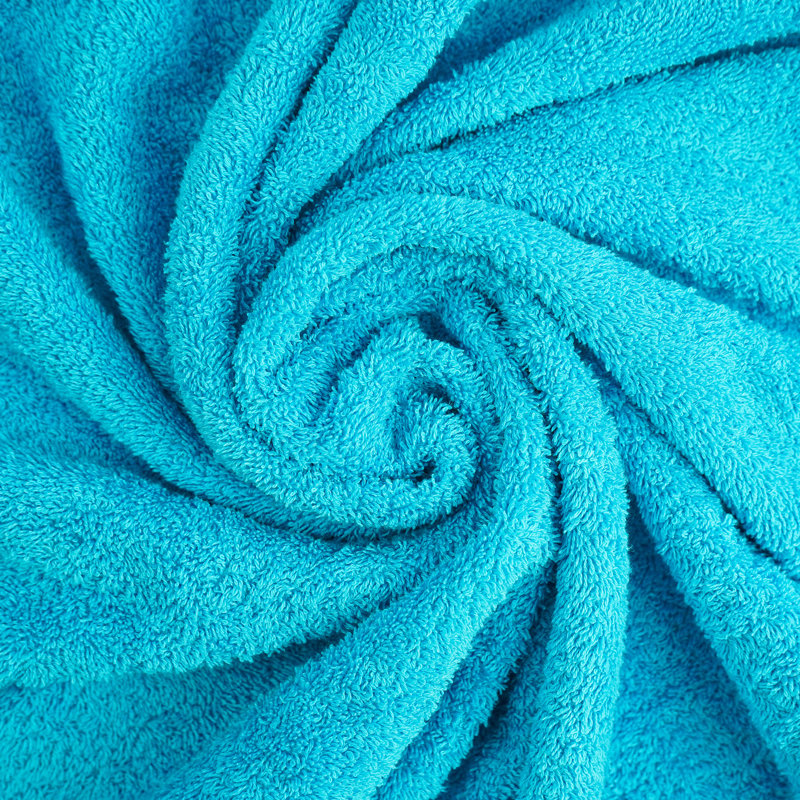 Serviette de bain 100% coton, Bleu