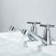 2X Twin Taps Set Hot and Cold Pair Tap Traditional Bath Bathroom Basin Sink Taps