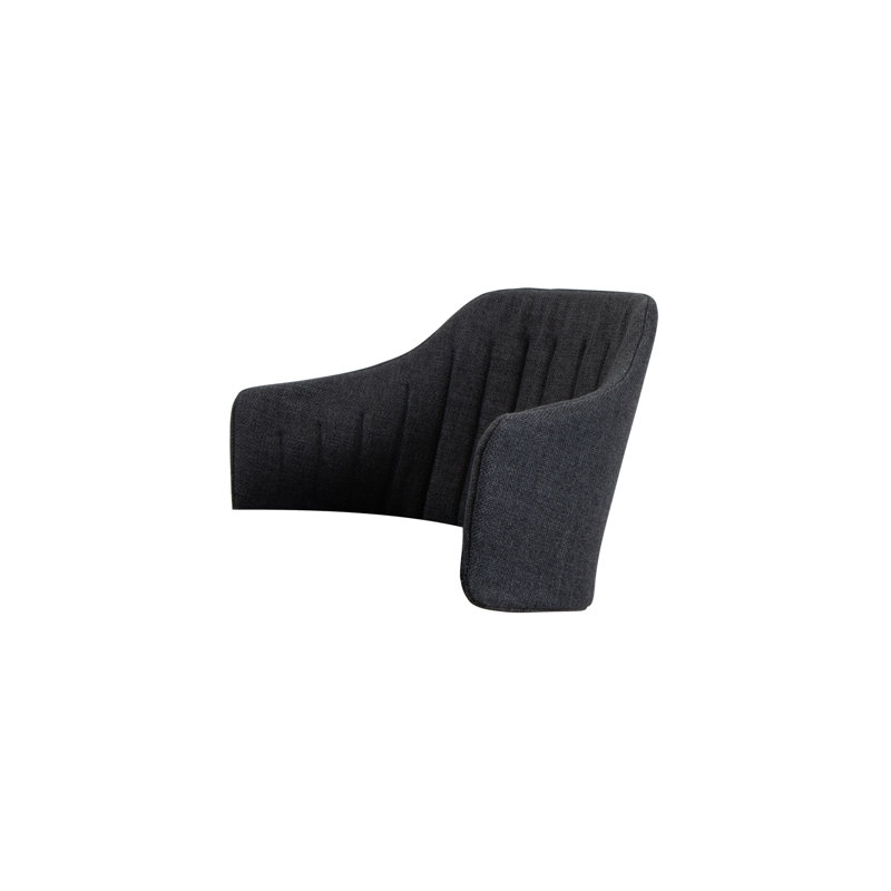 Choice Chair Indoor and Bar Four Teak Legs Base with Upholstery Cover Set (Cane-line Ambience Seat-Back Cover)