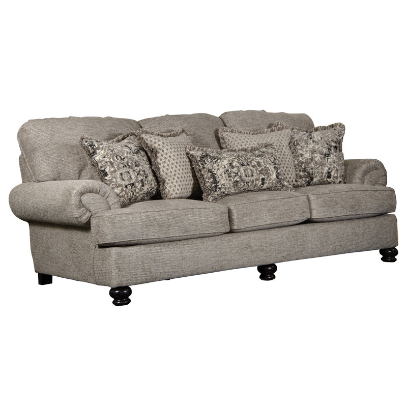 Valatie 96" Recessed Arm Sofa with Reversible Cushions
