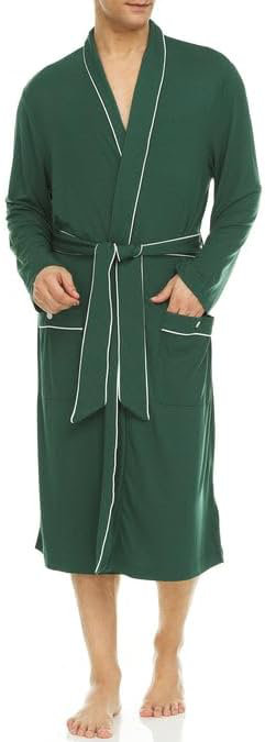 Symmar Mens Luxury Robe - Night & Day Knit Micro Modal Mens Robe - Mens ...