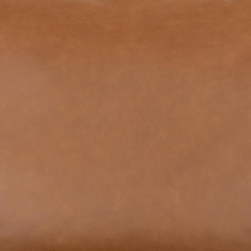 Fauteuil d'appoint en cuir véritable Rowan, Panama / brun clair