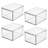 Stackable Kitchen Storage Drawer - Pull-Out Sliding Bin for Fridge, Pantry, Under-Sink, or Cabinet
