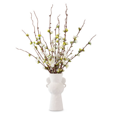 Leif Quince Bud Pedestal Arrangement